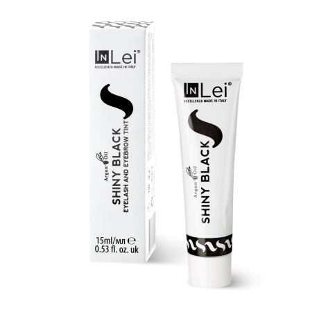 inLei Фарба з аргановою олією для вій і брів SHINY BLACK