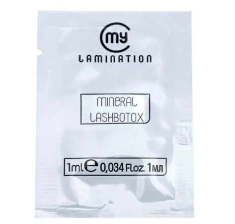 My Lamination Мінеральний склад Mineral Lashbotox саше 1 ml