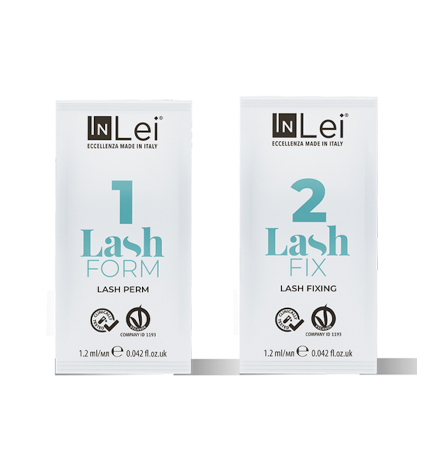 InLei Набір для ламінування вій №1, 2 в саше 1, 5 мл