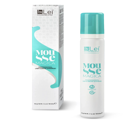 InLei MOUSSE MAGICA Профессиональный шампунь для ресниц и бровей