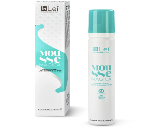 InLei MOUSSE MAGICA Профессиональный шампунь для ресниц и бровей
