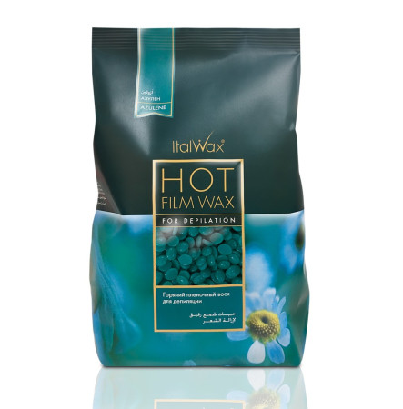Гарячий віск в гранулах Italwax - Азулен, 1000 г