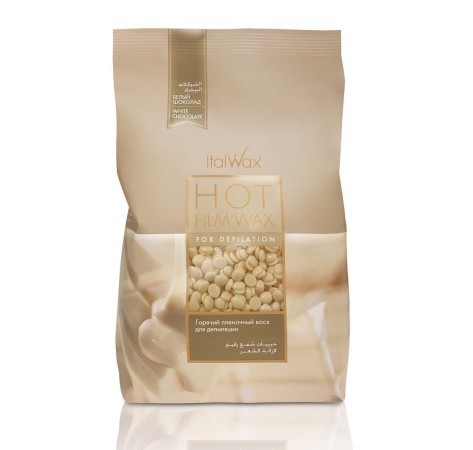Гарячий віск в гранулах Italwax - Білий шоколад, 1000 г