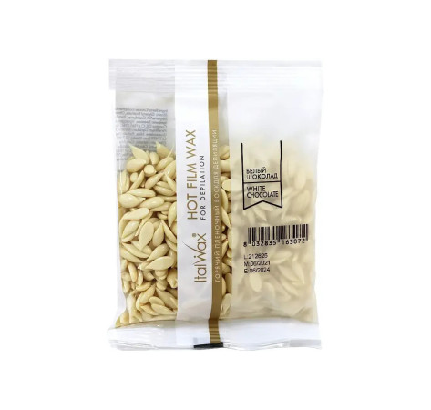 Гарячий віск в гранулах Italwax - Білий шоколад, 100 г