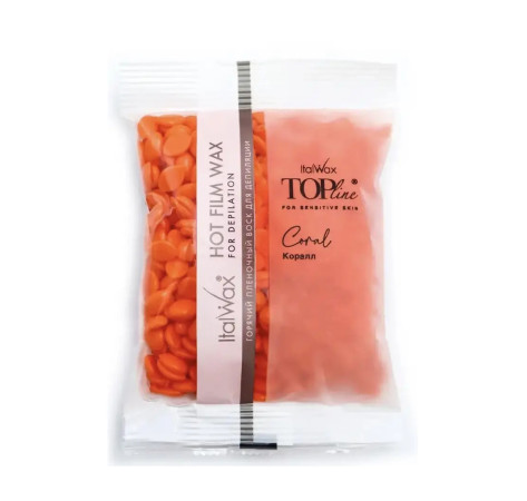 Гарячий віск в гранулах Italwax ТОП ФОРМУЛА - Корал, 100 г
