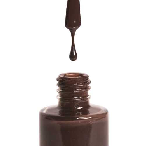 Лак для нігтів з гель-ефектом Deluxe № 35 COFFEE