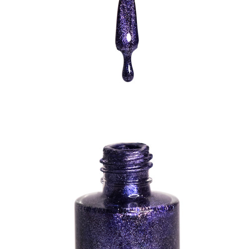 Лак для нігтів з гель-ефектом Deluxe № 55 METALLIC PURPLE