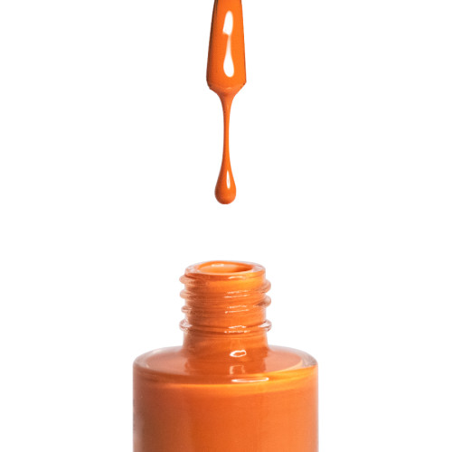 Лак для нігтів з гель-ефектом Deluxe № 46 TERRACOTA