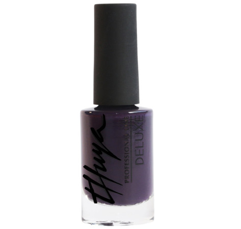 Лак для нігтів з гель-ефектом Deluxe № 25 AUBERGINE