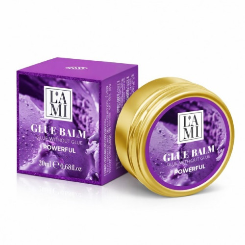 Lami Lashes Клей без клею потужний Lami Glue Powerful (фіолет) 20 мл