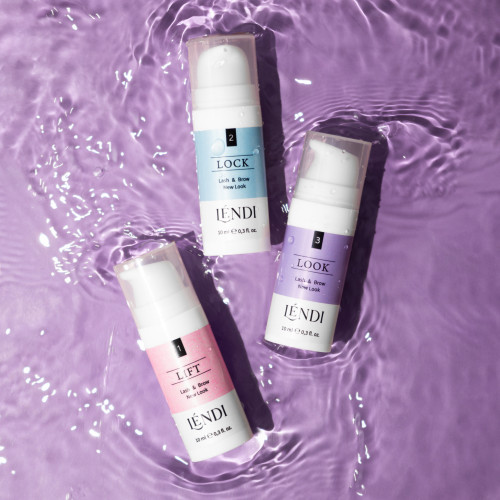 Lendi Набір складів для ламінування вій та брів 3х10мл