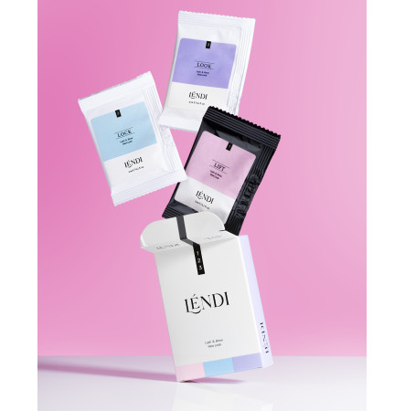 Lendi Набір складів для ламінування вій та брів 3х3 мл саше