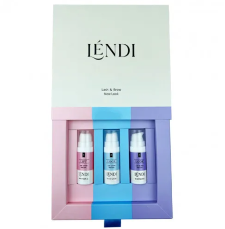 Lendi Набір складів для ламінування вій та брів 3х10мл