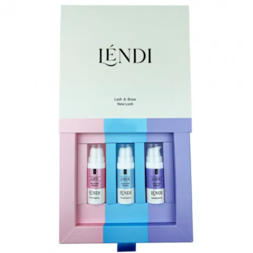 Lendi Набір складів для ламінування вій та брів 3х10мл