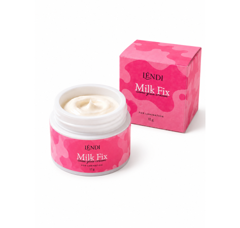 Lendi Кремовий клей для ламінування вій Milk Fix Lami Glue Cream, 12 г