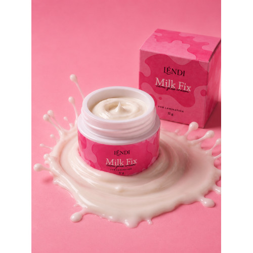 Lendi Кремовый клей для ламинирования ресниц Milk Fix Lami Glue Cream, 12 г