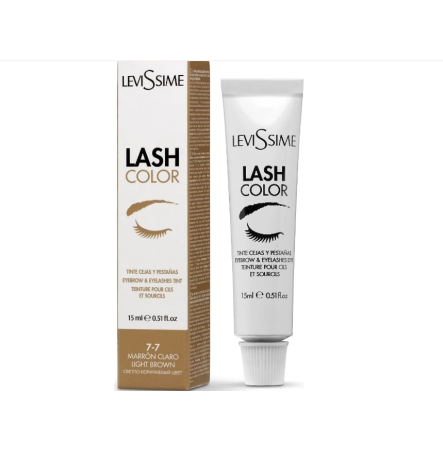 LeviSsime Фарба для брів та вій 7.7 Світло-коричневий