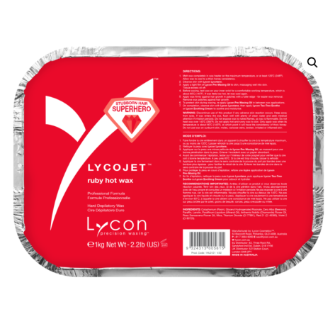 Гарячий віск LYCON JET RUBY 1 кг