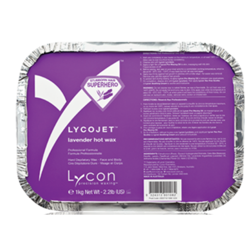 Гарячий віск LYCON JET LAVANDER 1 кг