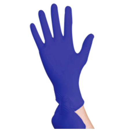 НІТРИЛОВІ РУКАВИЧКИ ФІОЛЕТОВІ SAFETOUCH® ADVANCED™  БЕЗ ПУДРИ S