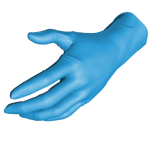 НІТРИЛОВІ РУКАВИЧКИ SAFETOUCH® ADVANCED SLIM BLUE БЕЗ ПУДРИ M