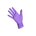 Нитриловые лавандовые перчатки SAFETOUCH® ADVANCED™ без пудры XS
