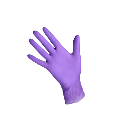 Нітрилові рукавички лавандові SAFETOUCH® ADVANCED™  без пудри XS