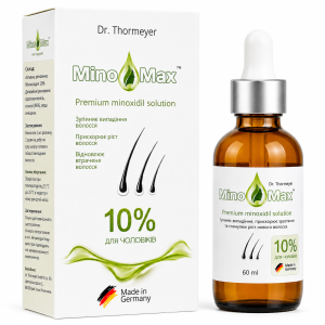 MinoMax 10% лосьон для роста волос и бороды, 60 мл