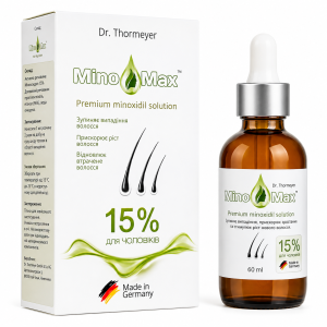 MinoMax 15% лосьон для роста волос и бороды, 60 мл