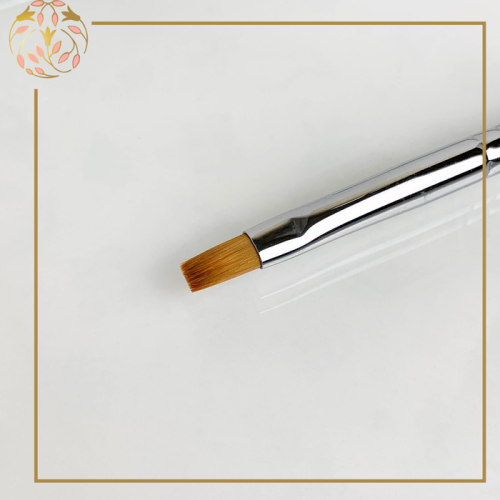 Пензлик прямий для фарбування брів і вій