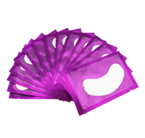 Патчі гелеві для ламінування та нарощення вій фіолетова упаковка, 1 пара