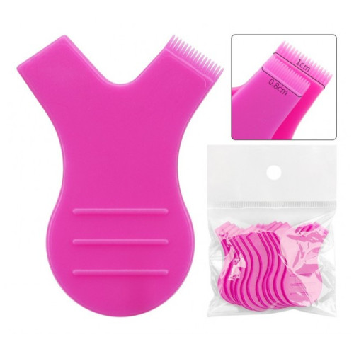 Аплікатор для  ламінування вій малинові