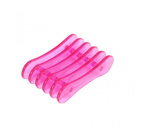 Підставка для сушіння пензлів (форма батарея) малинова