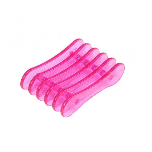 Підставка для сушіння пензлів (форма батарея) малинова