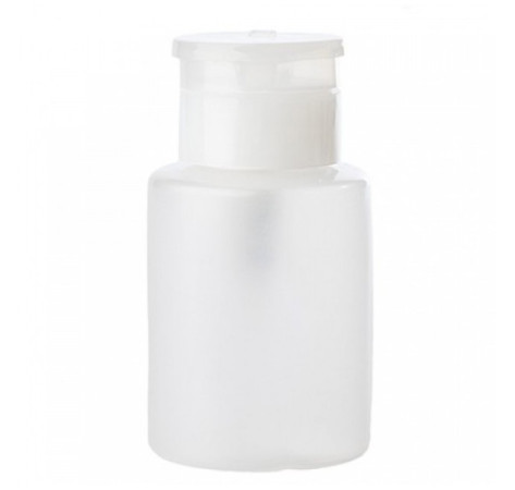  Пластиковий флакон з дозатором-помпою (прозора кришка) 150 мл