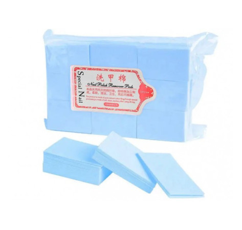 Серветки безворсові 4х5 блакитні