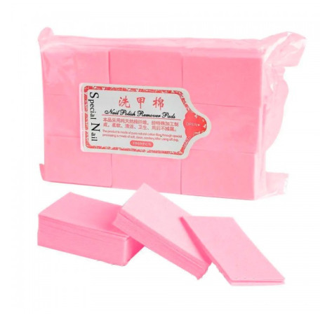 Серветки безворсові 4х5 рожеві