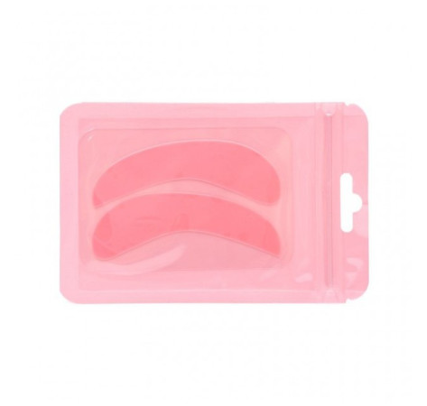 Патчі для ламінування та нарощення вій вузькі, рожеві