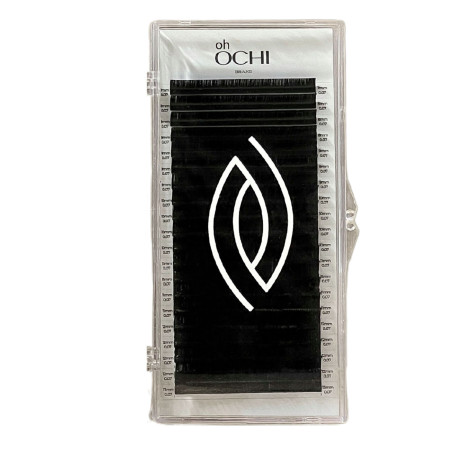Oh OCHI Ресницы для наращивания черные, 20 линий, 0.10-C-7