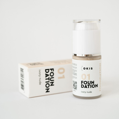 Тональний крем 01 Ivory Nude OKIS BROW 30 мл