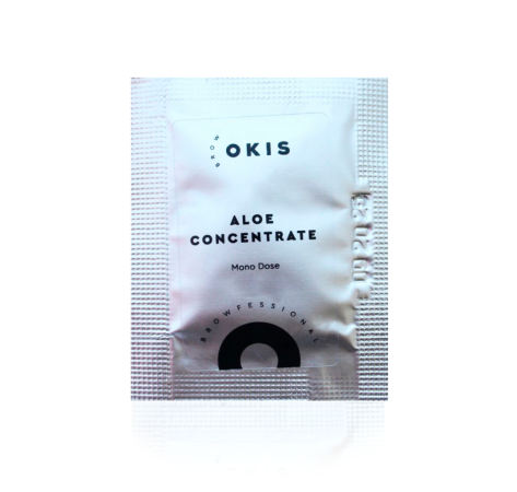 Концентрат алое для глибокого зволоження брів та вій саше 3 мл Okis Brow
