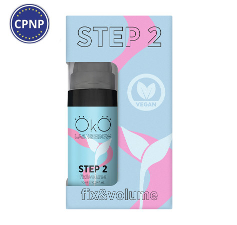 OKO Засобів для ламінування вій та брів STEP 2 FIX & VOLUME 10 ml