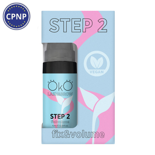 OKO Засобів для ламінування вій та брів STEP 2 FIX & VOLUME 10 ml