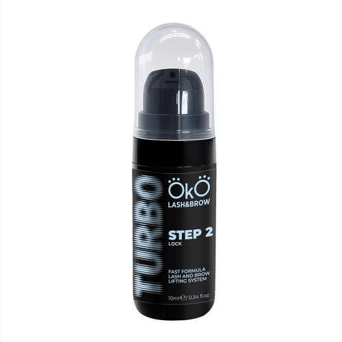 OKO Состав для ламинирования ресниц и бровей TURBO STEP 2 LOCK, 10 мл