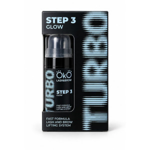 OKO Состав для ламинирования ресниц и бровей TURBO STEP 3 GLOW, 10 мл