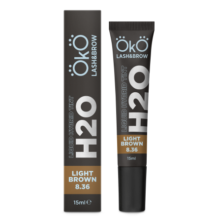 OKO Краска для бровей и ресниц H20 Liquid Hybrid Tint 15 мл LIGHT BROWN 8.36