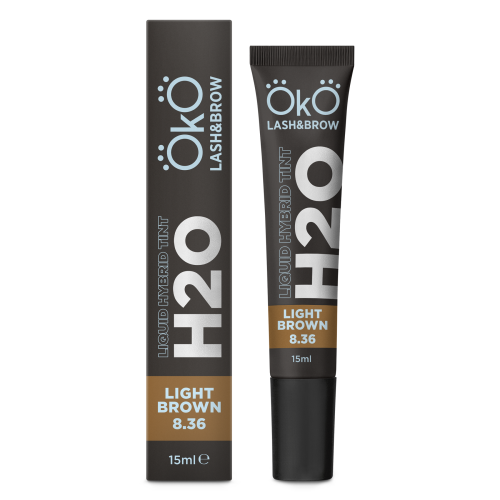 OKO Фарба для брів та вій H20 Liquid Hybrid Tint 15 мл LIGHT BROWN 8.36