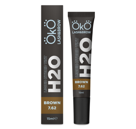 OKO Фарба для брів та вій H20 Liquid Hybrid Tint 15 мл BROWN 7.62