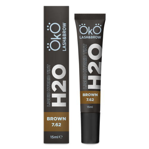 OKO Фарба для брів та вій H20 Liquid Hybrid Tint 15 мл BROWN 7.62