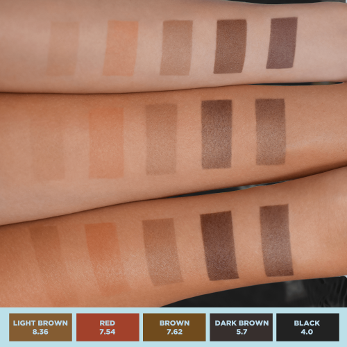 OKO Набір фарби для брів та вій H20 Liquid Hybrid Tint з окислювачем